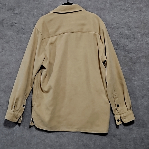 Consensus luxury faux suede button up - Picture 6 of 7